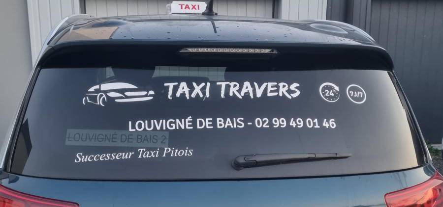 taxi inscription